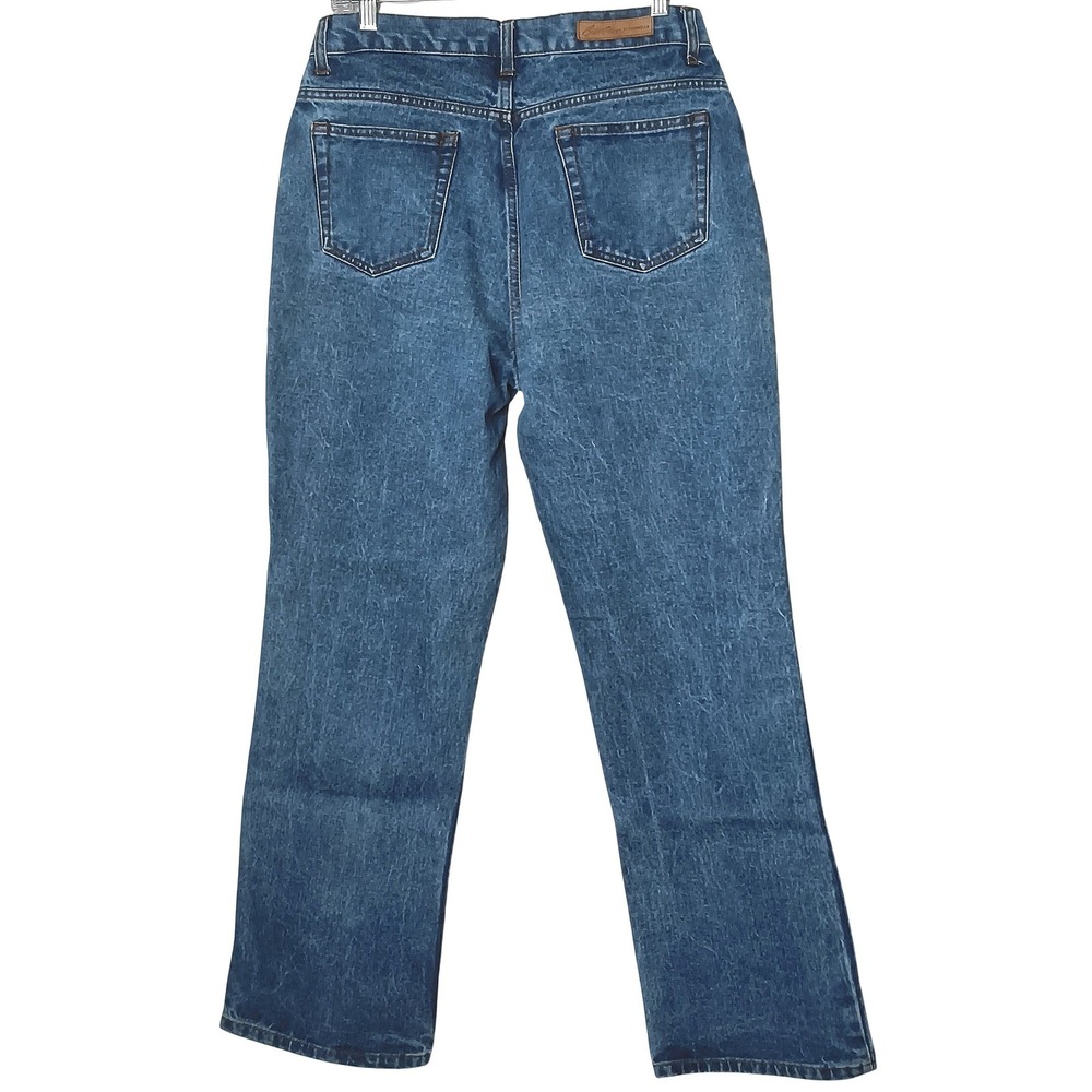 Vintage Bill Blass Jeans‎ Womens 10 Blue High Rise Straight Leg Denim